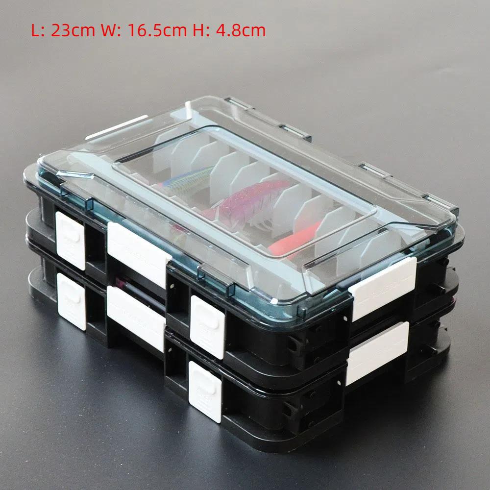 Multi-compartment Fishing Tackle Box Portable Design Portable Tackle Box  Fishing Enthusiasts