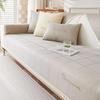 New Summer Ice Silk Mat Sofa Cushion Washable Non-Slip Seat Cushion Simple Sofa Cover Cloth Towel