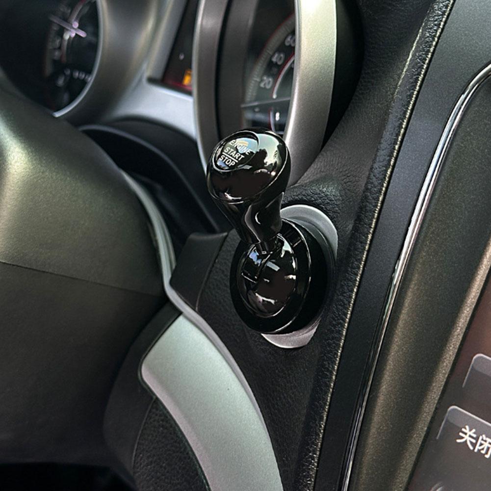 

Car One-Touch Start Button Cover Rocker Automotive Interior Accessory Retro Joystick Decoration Universal New Car Gift