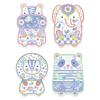 DJECO Wild Animal Scratch Art Coloring Picture Scratch and Color Book Animals Educational Toy Drawing Ages Months Years Babies Baby Shower Gift Toy