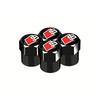 4Pcs Styling Wheel Tire Valve Air Stem Cap Duust Covers for GW4 SLine A3 A4 A5 A6 A7 A8 Q2 Q3 Q5 Q7 Q8 S3 S4 S5 S6 RS3 Quattro6DS