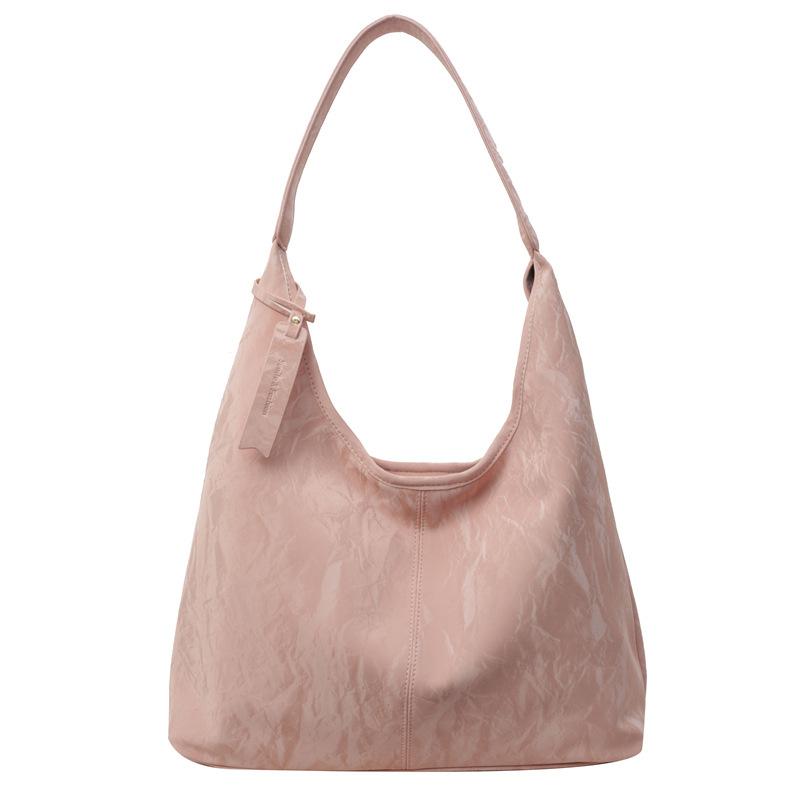 Korean version of the new tote bag large-capacity women's bag fashionable commuter shoulder underarm bag daily texture soft leather bag