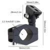 Mounting Bracket Kit LED Motorcycle Light Horizontal Bar Tube Clamp Roof Roll Cage Holder Headlight Bracket