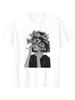 T-Shirt mit einzigartigem Designmuster Herrenmode Freizeitkleidung Kurzarm Locker und bequem T-Shirt Tägliche Herrenbekleidung