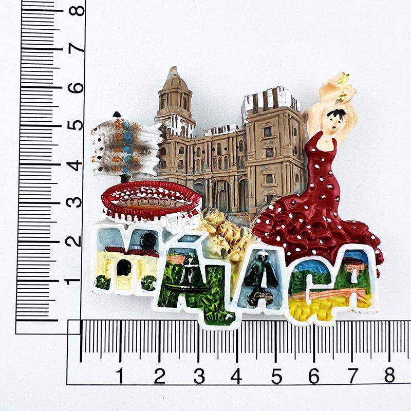 

Spain Fridge Stickers Malaga Burgos Cordoba Travelling Souvenirs Fridge Magnets Home Decor Wedding Gifts Magnetic Stickers