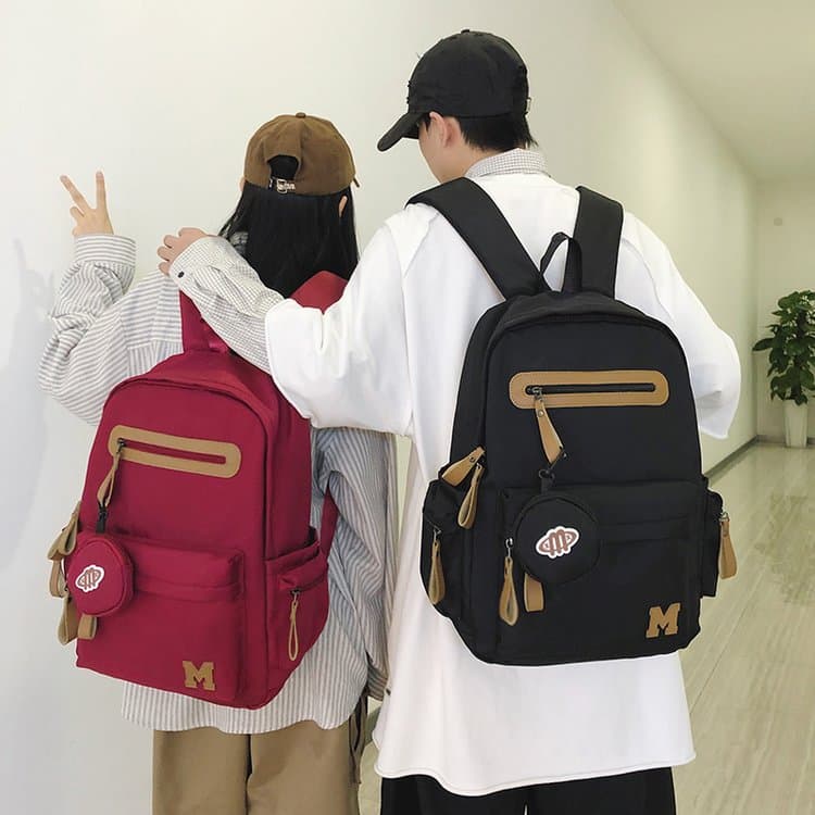 Japanese leisure student large-capacity schoolbag backpack