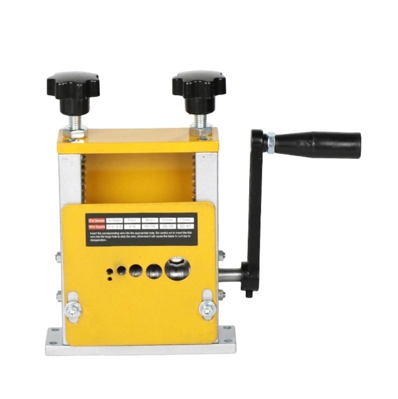 Double Mode Wire Stripper Automatic and Manual for Efficient Cable Stripping 6 Hole for 3-5mm/7mm/9mm/12mm/17mm Wire 1