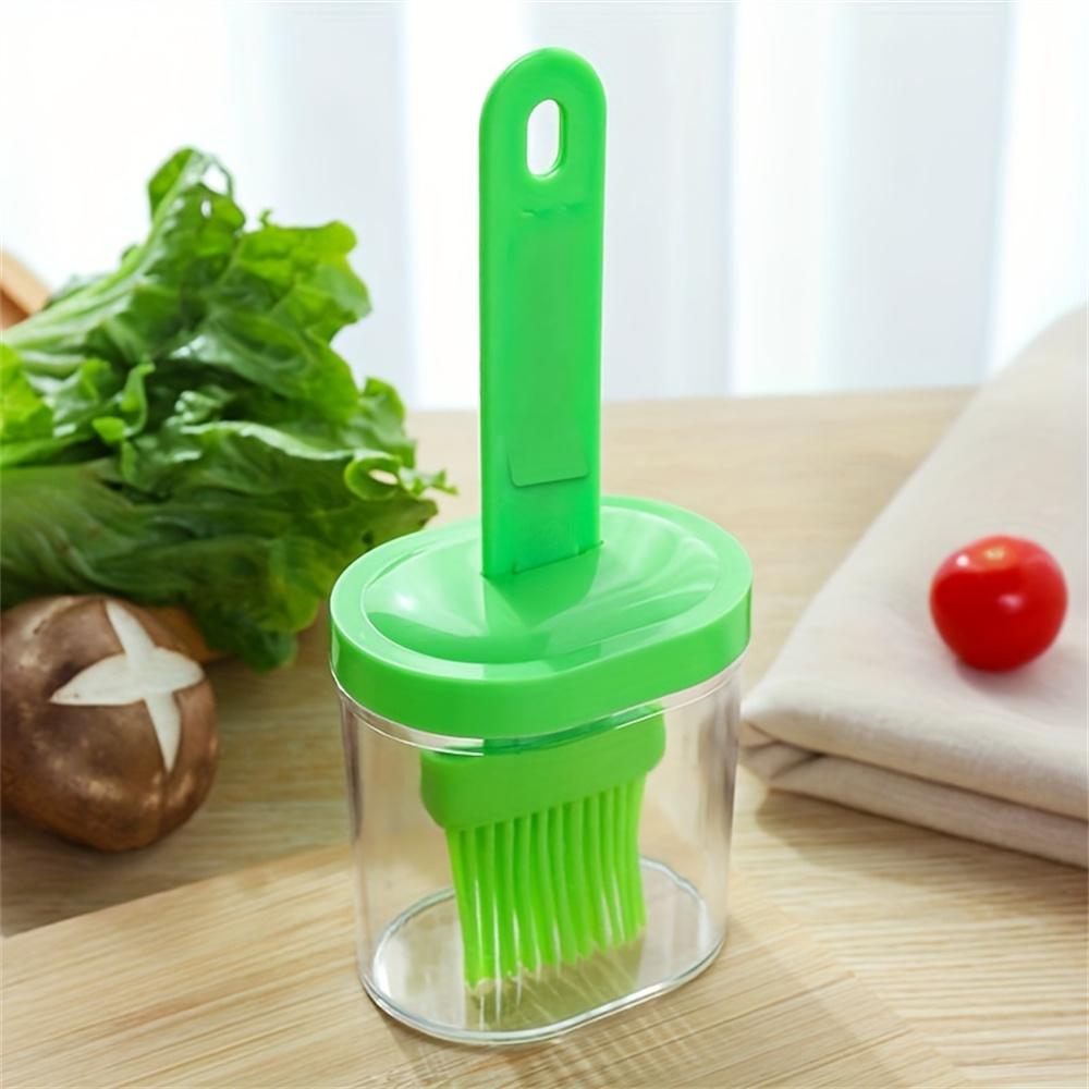 1pc Integrated Barbecue Brush Japanese Oil Brush High-Temperature Resistance Cooking Kitchen Pancake Home Baking Brush