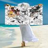 Japanese artist Koyoharu Gotouge's Demon Slayer beach towel, outdoor camping vacation swimming beach towel, outdoor absorbent bath towel blanket K17