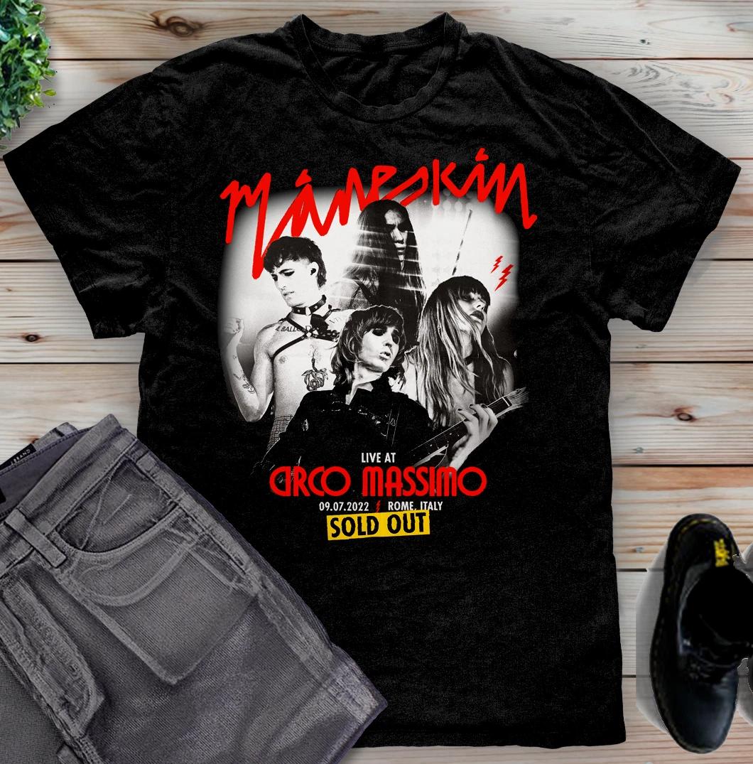 Maneskin Circo Massimo Roma Rome Sold Out Zitti e Buoni T-shirt XS