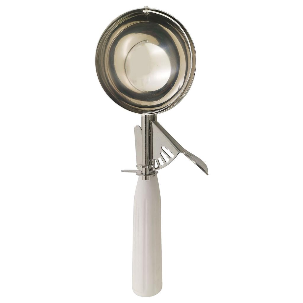 Ounces Portion Scoop, 1 Release Cookie Scoop - With Gray Handle, Stainless Steel Scoop, Scooping Cookie Dough, Cupcake Batter Or Ice Cream