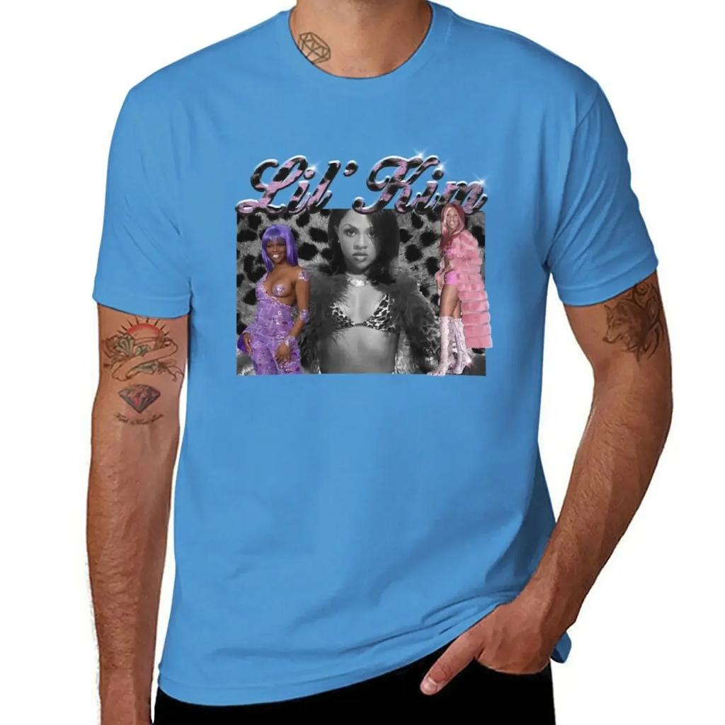 Lil' Kim 90s Hip Hop Throwback T-Shirt vintage clothes sweat mens clothes