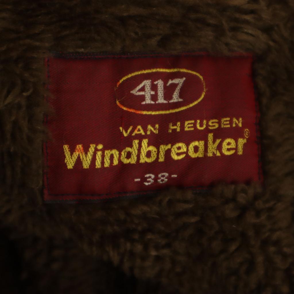 VAN HEUSEN 70s vintage Double breasted coat 38 Brown Back bore Men's Used