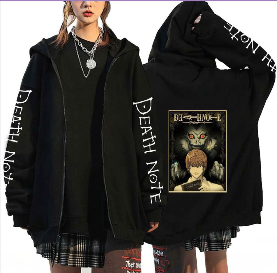 Anime Berserk Sword Legend Printed Zipper Hoodie for Men and Women, Casual Sportswear, Hoodie and Top