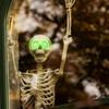2 stk Plast LED Lysende Halloween Øjne Udendørs Vandtætte Dekorationer Til Kostumer Masker Og Skræmmende Fester