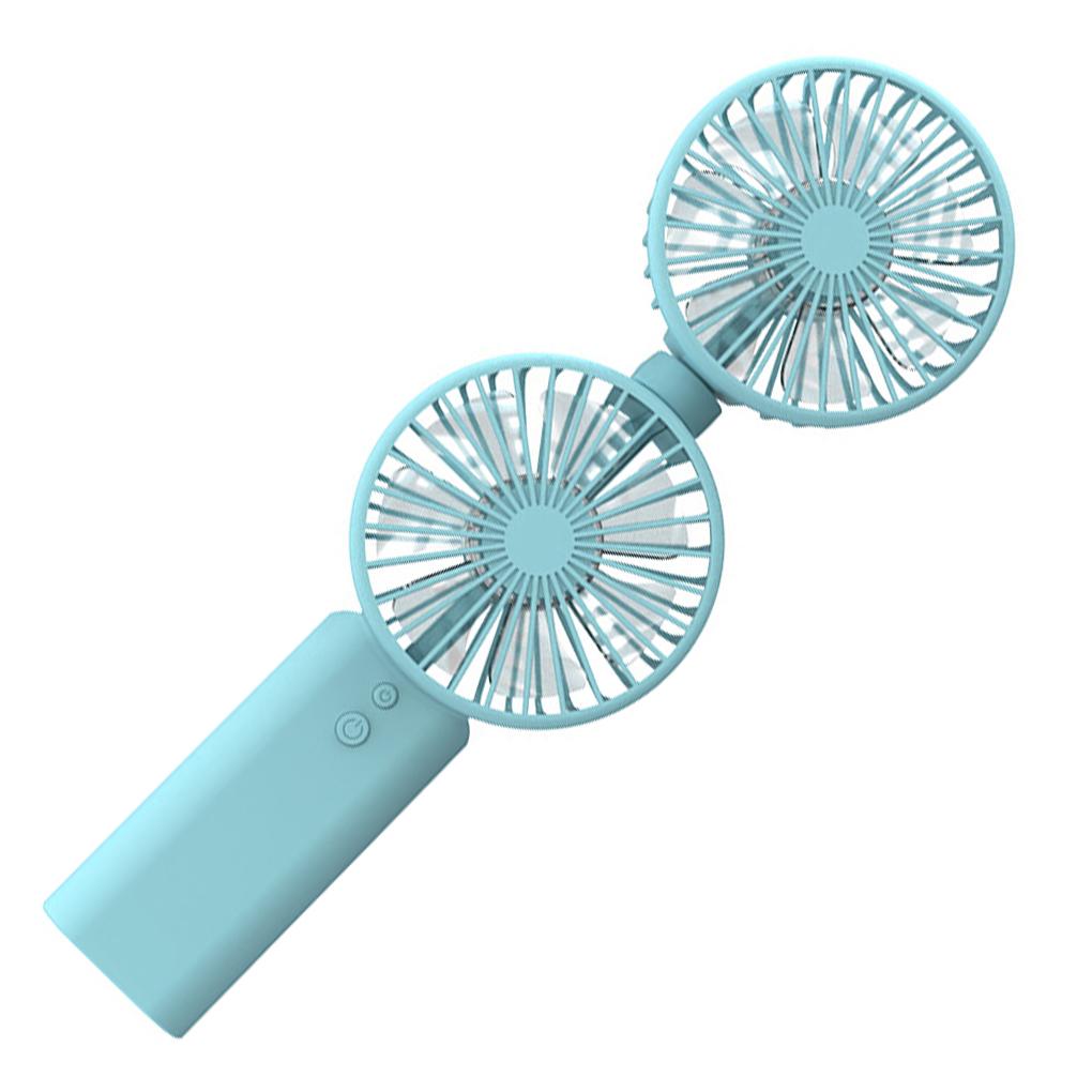 Portable Fan USB Charging Foldable Adjustable Speed Mini Quiet Cooling Rest Fan