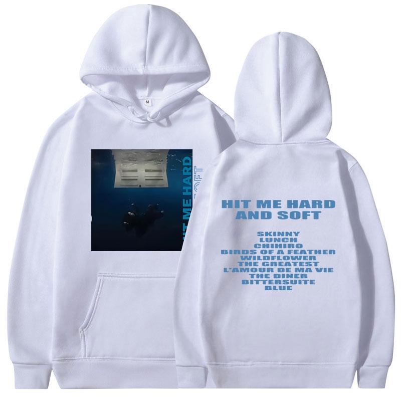 Hit Me Hard and Soft Tour Mikiny Pánské Dámské Oversized Mikiny s kapucí Pulovry s dlouhým rukávem Fanoušci Dárek
