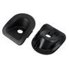 Pair Door Lock Knob Grommet Bezel Cover Black LH & RH For Ford Mustang 2005-2014