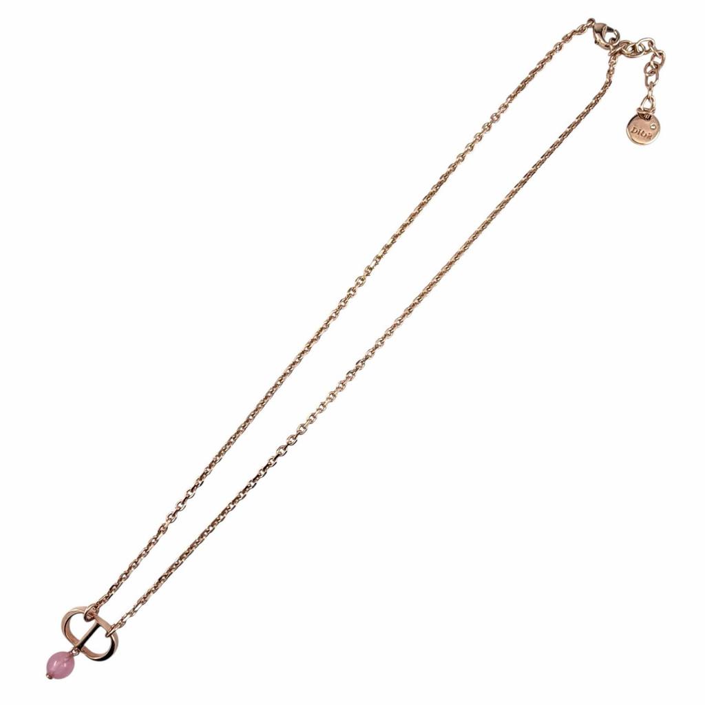 Excellent DIOR Necklace Petit CD Rose gold Women N1390PTCPL Used