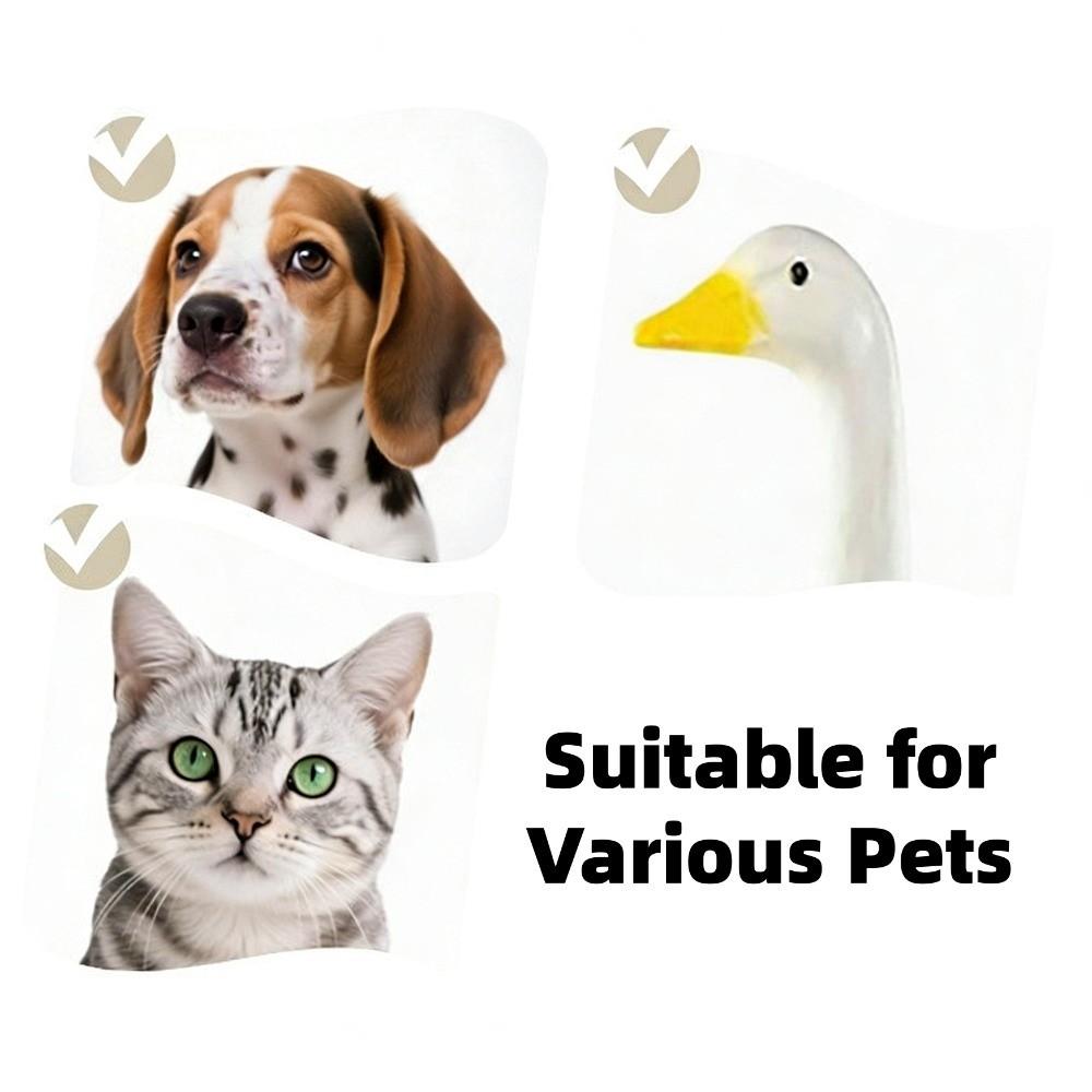 Comfortable To Wear Pet Bob Wig Adjustable Fit Dogs Cats Cosplay Wigs Cat Fake Hair  Dress Up Event