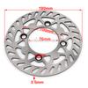 Front and rear brake disc rotor 190mm for 110cc 125cc Huayang Bosvel T8 Off-Road Dirt Bike Accessories Four Pit Dirt Bike ATV