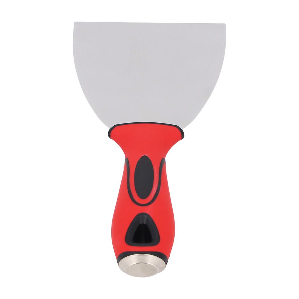 Paint Scraper 4 Inch Stainless Steel Soft Rubber Non Slip Handle Putty Scraper Tool