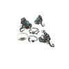 Turquoise Moon Arrow & Elephant 6-Piece Joint Ring Set