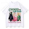Wicked: for Good The Soundtrack Tshirts Cotton Short Sleeve Loose Women T-shirt Fashion Loose Unisex Streetwear T Shirt
