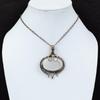 Moonstone Gemstone Pure Copper Wire Wrapped Handmade Pendant Jewelry Gift For Her