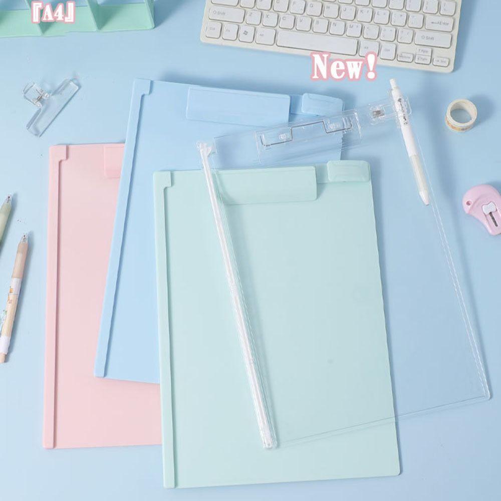 

Прозрачный бумажный органайзер, прочная папка для файлов, портативный планшет для записей, бизнес