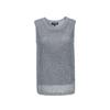 VEROMODA Lurex Sleeveless Round Neck Knit Top