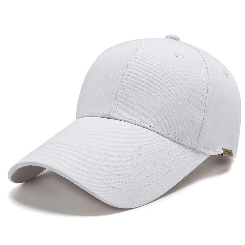 Northwood Long Brim Golf Black Cap Summer Men's Baseball Cap Solid Dad Hat For Women Hat