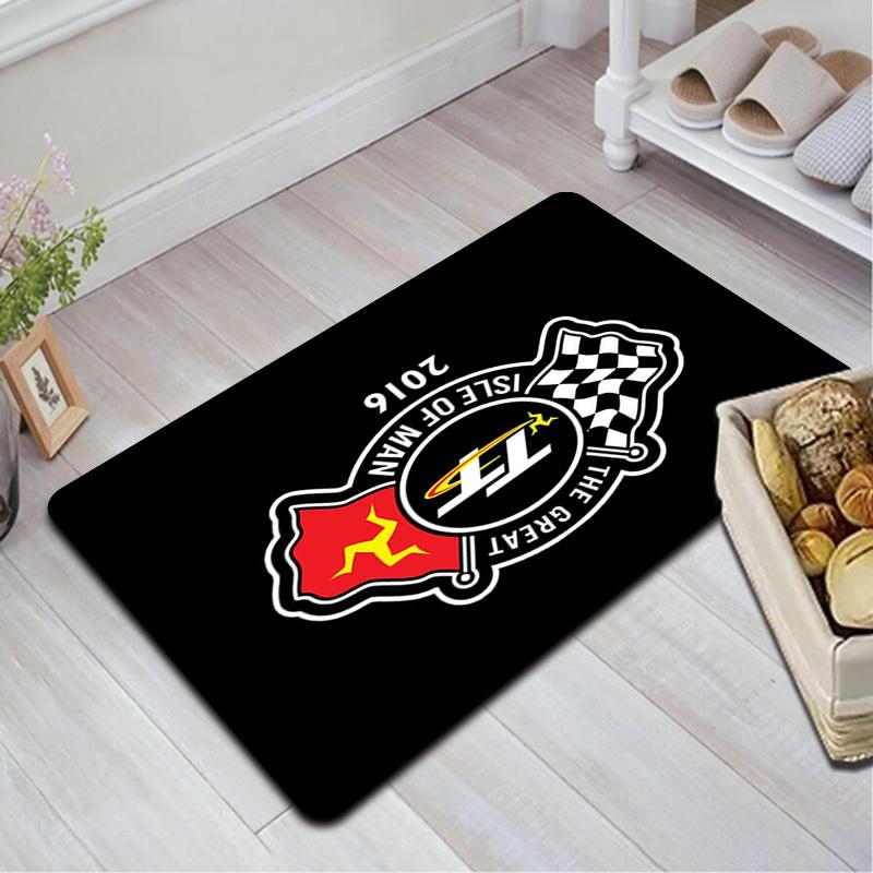 Isle of Man TT Rug Floor Mat for Living Room or Bedroom Soft and Comfortable Carpet a Gift for Birthday and Holiday.DFF0925387