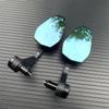 For DUCATI Streetfighter V2 V4 848 MONSTER 821 1200 Scrambler 400 800 XDIAVEL Motorcycle CNC Aluminum Handlebar Bar end Mirrors
