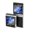 Slim Transparent Flip Phone Case Galaxy Z Flip5 6 With Kickstand Shockproof TPU PC Hybrid Cover