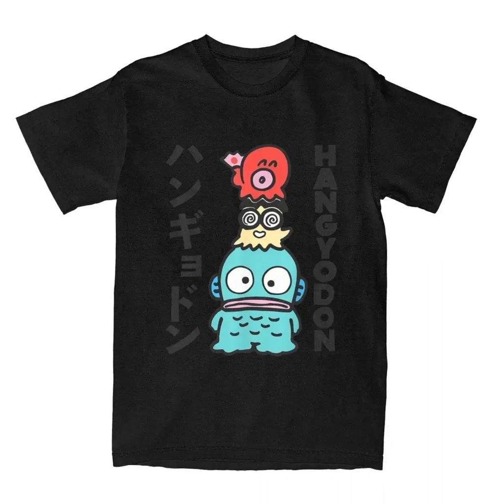 Hangyodon Japanese for Women T Shirt Vintage Tee Shirt Short Sleeve O Neck T-Shirts Summer Clothes Y2k Top  Women Clothing