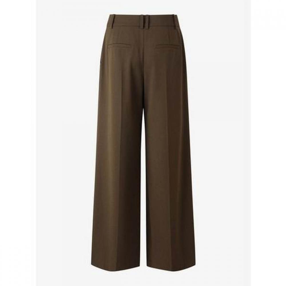 Cc Collect Wool Blend Wide Trousers C253msa001