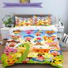 3pcs Duvet Cover Set (1*Duvet Cover + 2*Pillowcase, Without Core), Plim Plim Print Bedding Set, Bedroom Decor, All‑Season, Gift