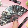 Delta Action 8-inch Cartoon Folding Fan: Double-Sided, Portable Student Cool Fan for Summer
