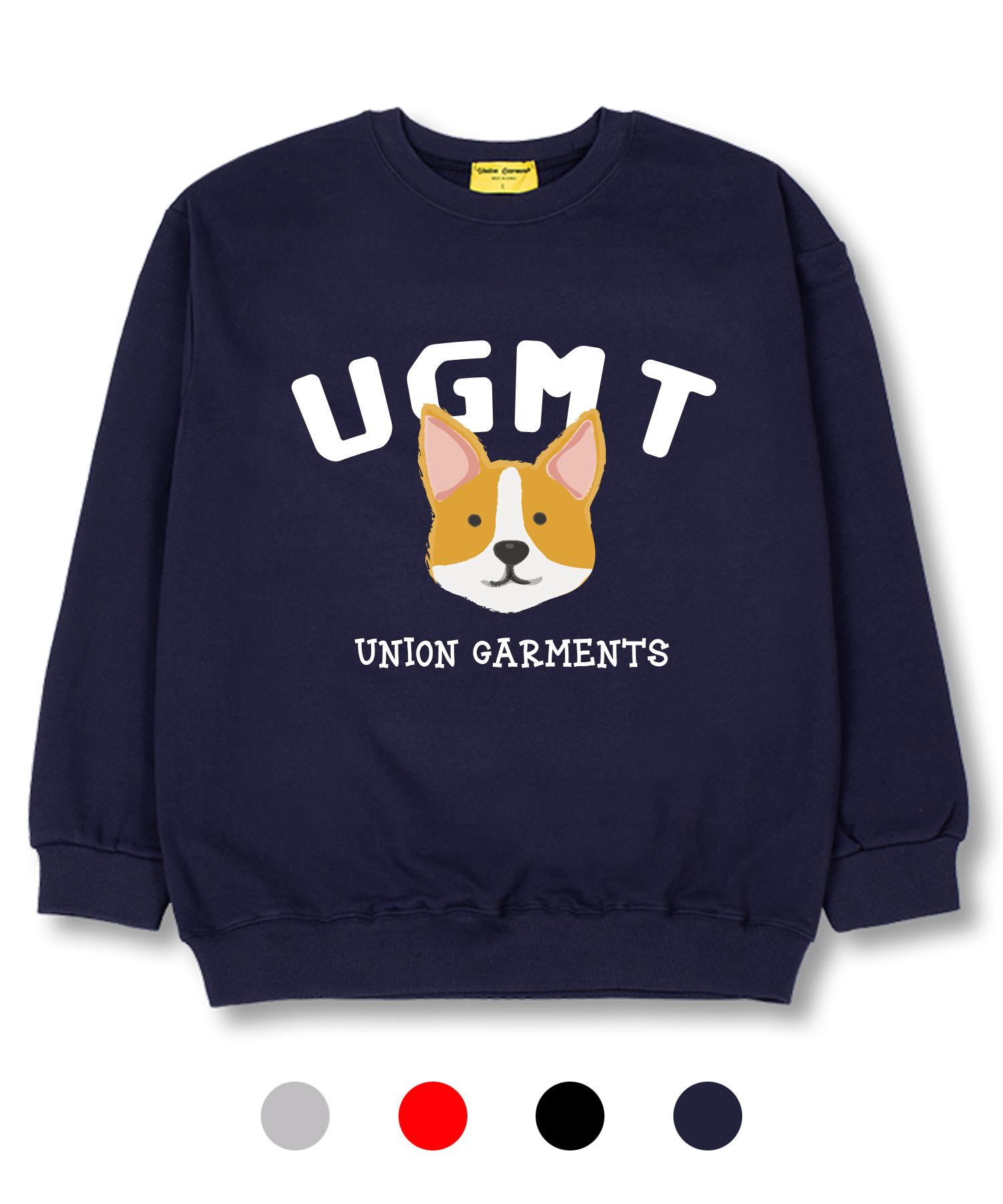 Union Garments Ugmt Корги Французский Терри Оверсайз Толстовка Navy/M