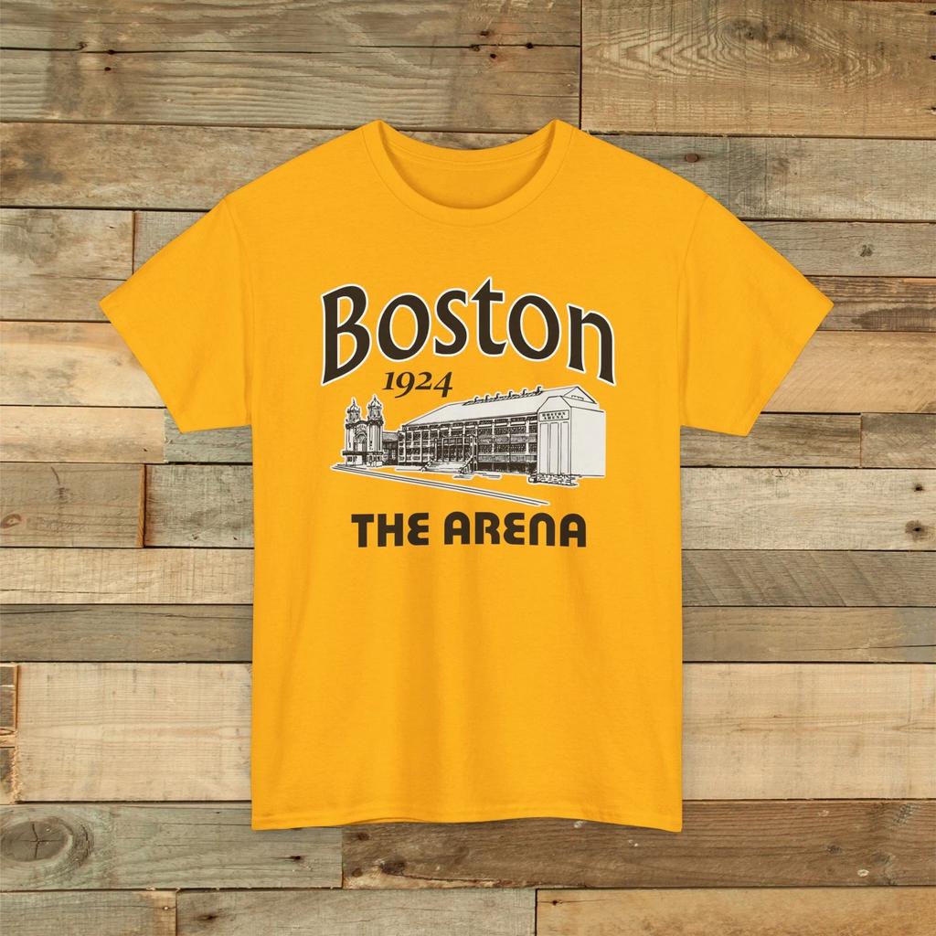 The Arena 1924 Vintage Hockey Arena T shirt - Boston Bruins