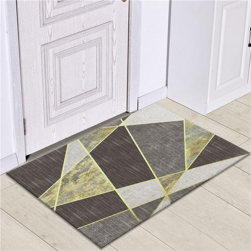 Nordisch Saugfähig Badezimmer Anti-Rutsch-Matte Teppich Eingang und Foyer Fußmatte Schlafzimmer Türvorleger Bodenmatte