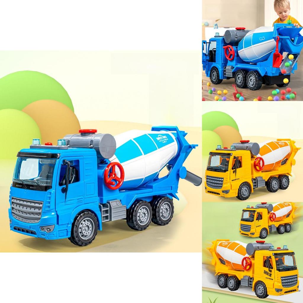 Trägheits-Baufahrzeug-Spielzeug mit Ton und Licht für Jungen und Kinder