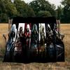 Assassin Game Flannel Blanket, Use for Birthday/Holiday Gift, Soft Blanket for Sofa/Bed/Camping/Office/Tourism Use,All Seasons