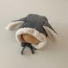 Cute Baby Beanie Cap Winter Ear Protection Hat Lovely Rabbit Ear Hat  Kids