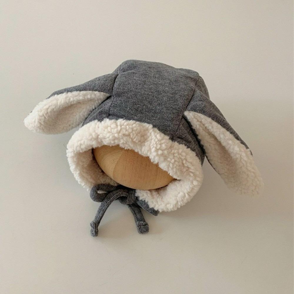 Cute Baby Beanie Cap Winter Ear Protection Hat Lovely Rabbit Ear Hat  Kids