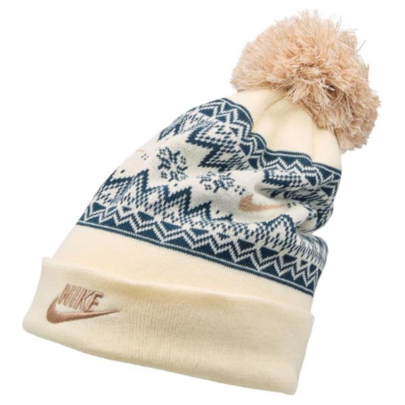 

Nike Peak Fair Isle Beanie Casual HF0188-113 OS
