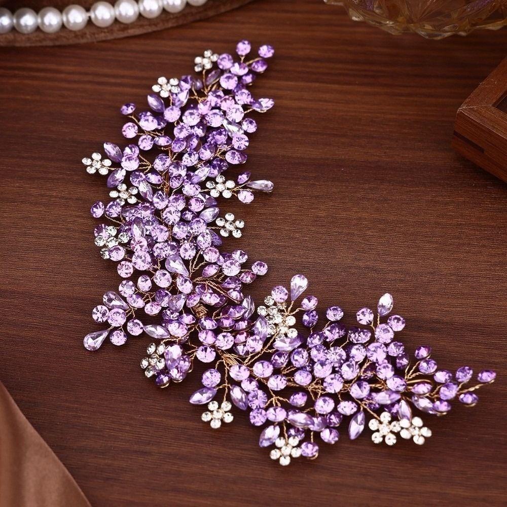 Zinc Zinc Alloy Base Bridal Headbands Sparkling Hair Accessories Vintage Wedding Tiaras Bridesmaid Accessory