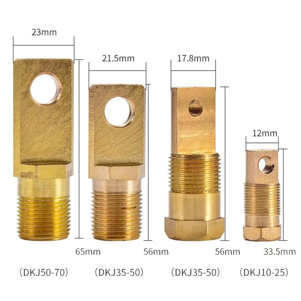 1Pcs New Quick Connector Tool Fast Connector Single Plate Rear Plate Welding Machine Front/Rear Panel European DKJ10-25 35-50