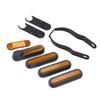 Wheel Reflective Strip Scooter Night Reflector Parts with Screws Bracket  Hex Wrench for   PRO Electric Scooter